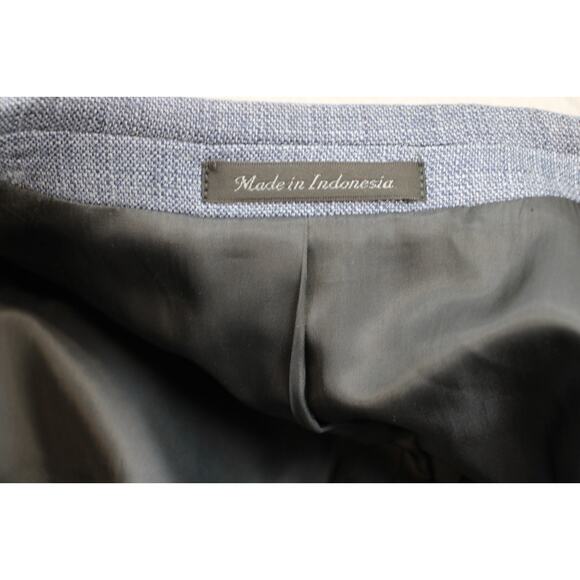 Lauren Ralph Lauren Blazer Mens Size 42L Wool Silk 2 Button Sports Jacket - Picture 7 of 10